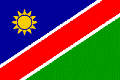 नामीबिया झंडा