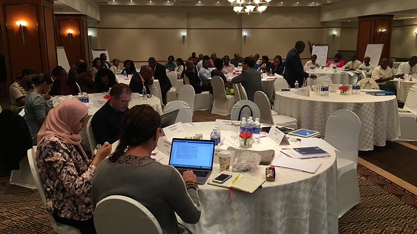 Participants at Distance Learning Seminar