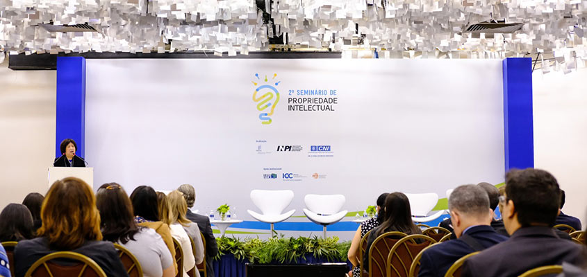 Ms. Binying Wang, Deputy Director General of WIPO, at the opening speech