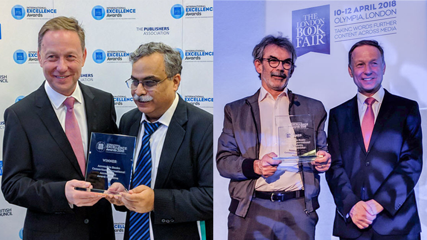 Photos of winners of the 2018 ABC awards