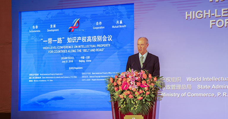 WIPO’s Director General Francis Gurry opens the Conference. 