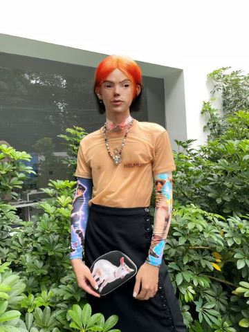 Bangkok Naughty Boo modelling for fashion