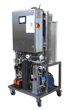 Smart and Mobile Fruit Processing Service machine