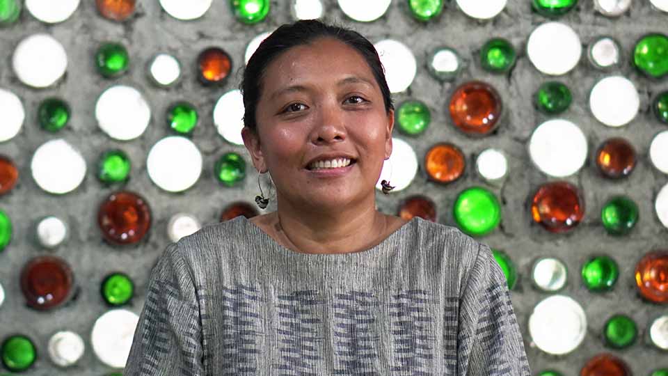 Wilhelmina Samonte Garcia, founder and designer of JunkNot!
