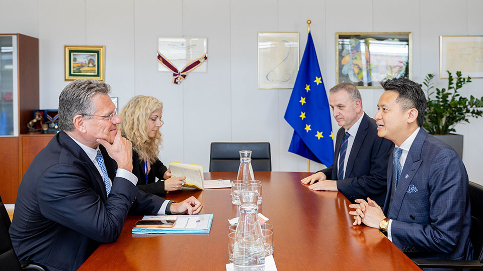 WIPO Director General Visits European Commission in Brussels