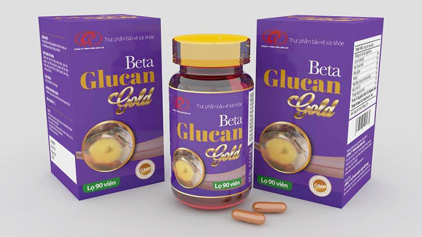 Beta Glucan Gold in its packaging.