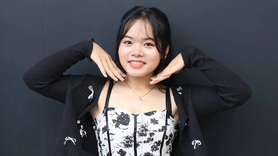 Chhun Mey Chhuo, one of the Fearless team members