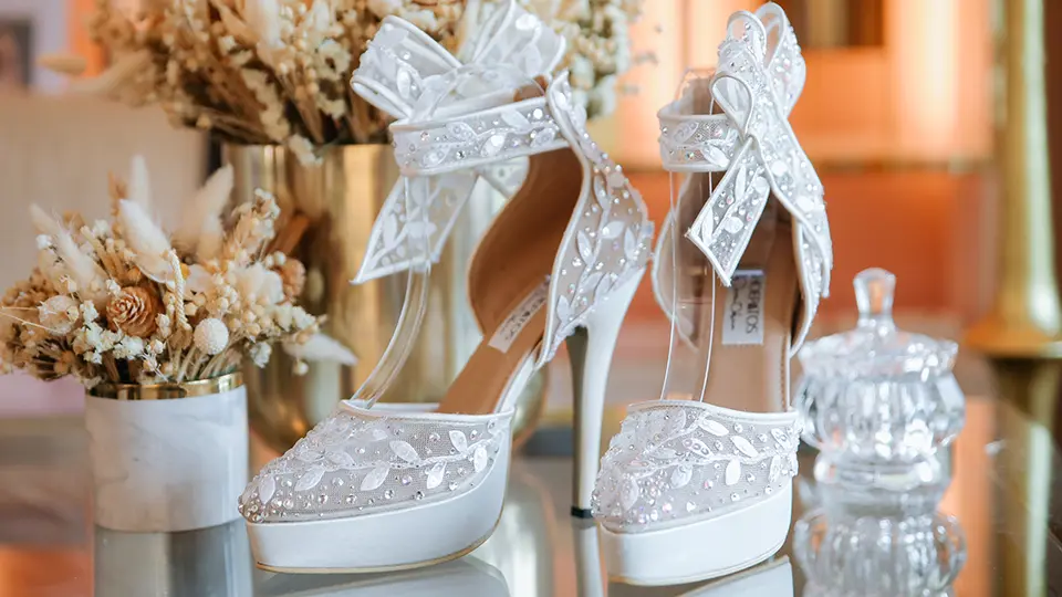 Doreen Odvina bridal shoes
