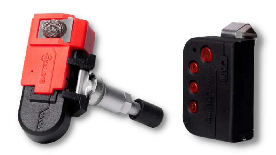 Emptyre car anti-theft device