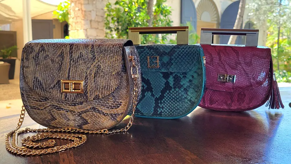 Lyvelle bags of different colors