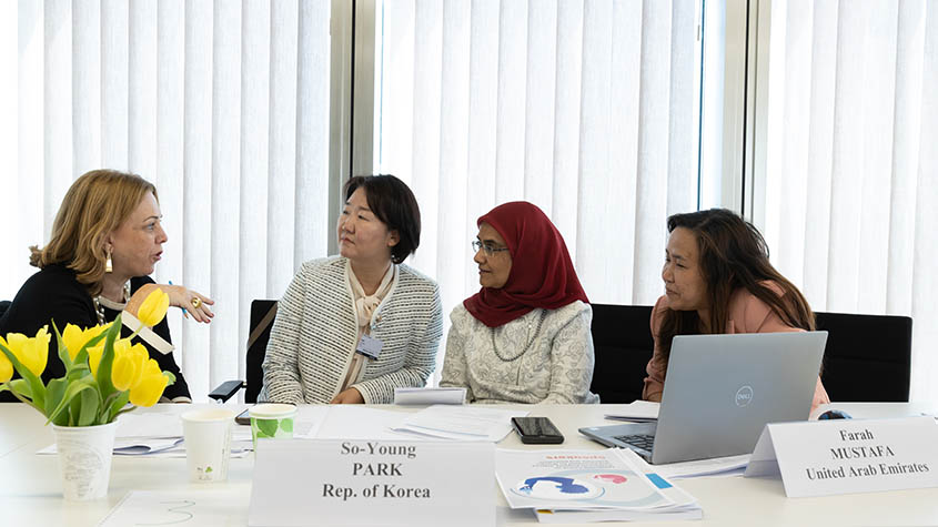Photo d’Olha&nbsp;Kulinich, directrice de l’Académie de la propriété intellectuelle de l’Ukraine