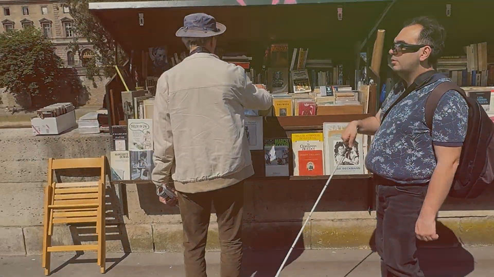Bringing Books to Life for the Blind - A Day in Paris