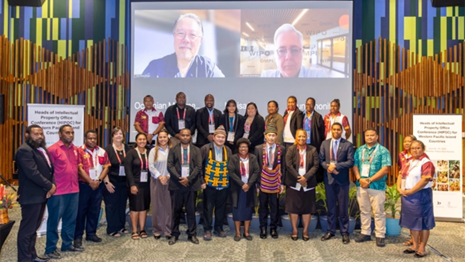 Participants at the Heads of Intellectual Property Conference for Western Pacific Island Countries in Port Moresby, Papua New Guinea.