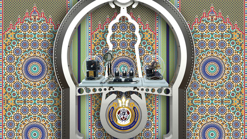 Designer Shaik leva o patrimônio árabe ao mercado internacional