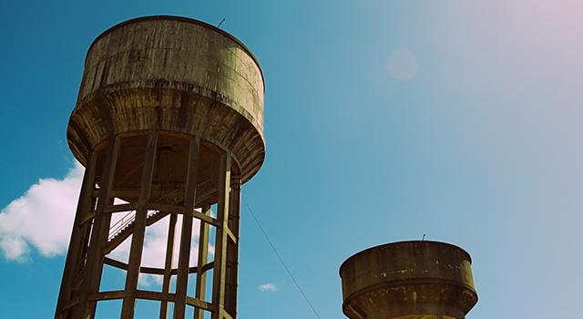 Low Angle View Of Water Tower Against Sky
