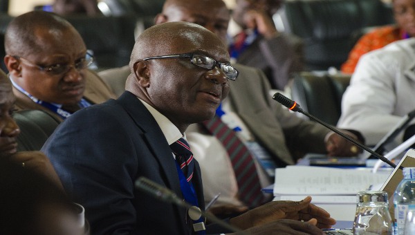 A parliamentarian from Ghana posing a question during the discussion session. (Photo: WIPO) 
