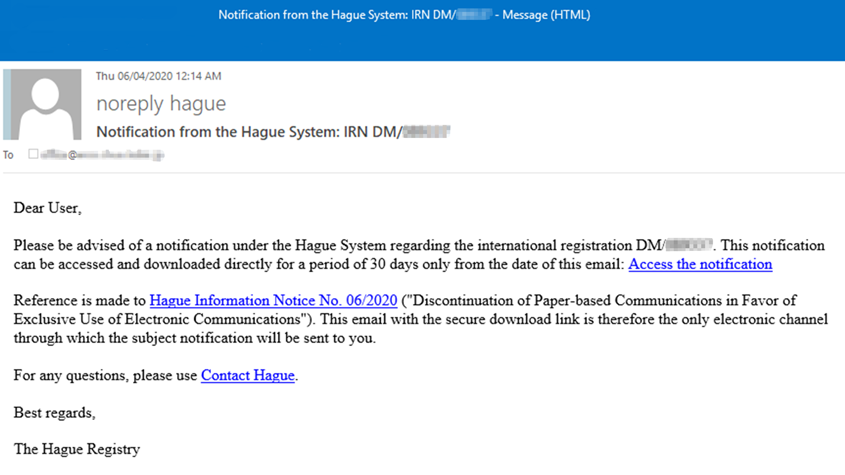 PNG, Hague electronic notification, sample 1