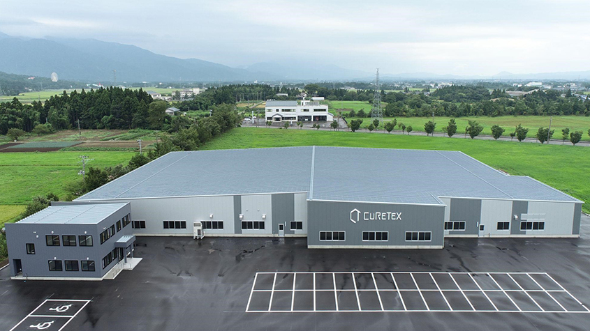 Curetex’s Niigata factory
