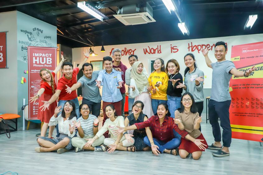 Nhóm của Impact Hub Phnom Penh