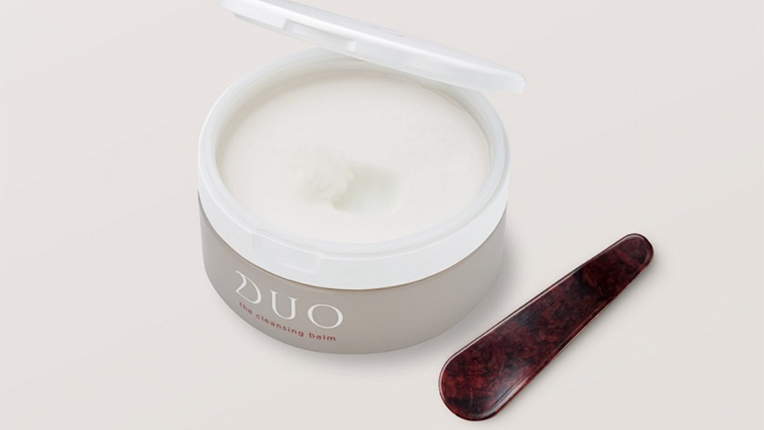 Premier Anti-Aging DUO cleansing balm with a wooden spatula