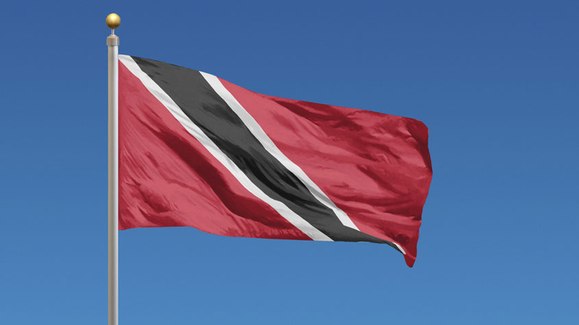 トリニダード・トバゴの国旗の写真