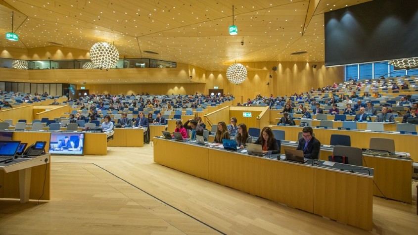 WIPO conference room image