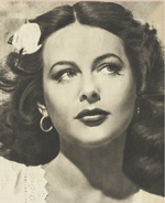 La vedette de cinéma Hedy Lamarr a inventé un système de guidage des torpilles à saut de fréquence.  Elle était prête à quitter Hollywood pour aller travailler pour le conseil national des inventeurs (avec l’aimable autorisation d’Anthony Loder, fils d’Hedy Lamarr).