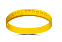 Lance Armstrong’s cancer charity has sold over 50 million LIVESTRONG bracelets. (Courtesy of Lance Armstrong Foundation)