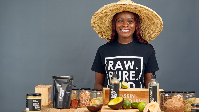 Skin Gourmet: La revolución en Ghana de productos comestibles para el cuidado de la piel