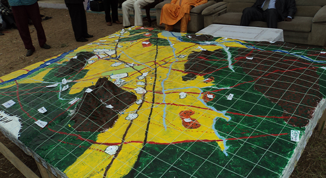 Participatory 3D mapping for natural resource management in Chad