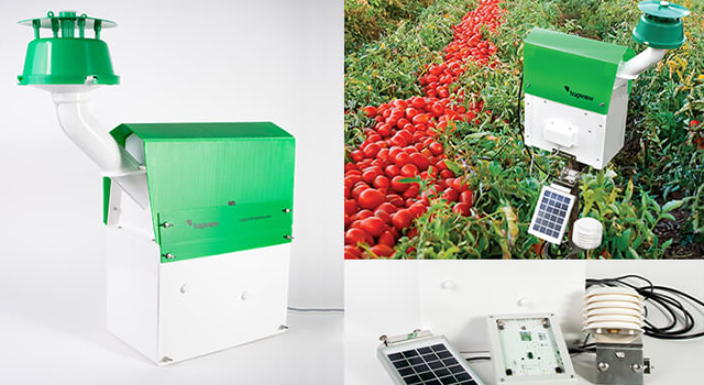 The digital tools provided by Trapview help monitor more than 60 insect species in over 40 countries around the world. The product consists of a “smart” insect trap with cameras