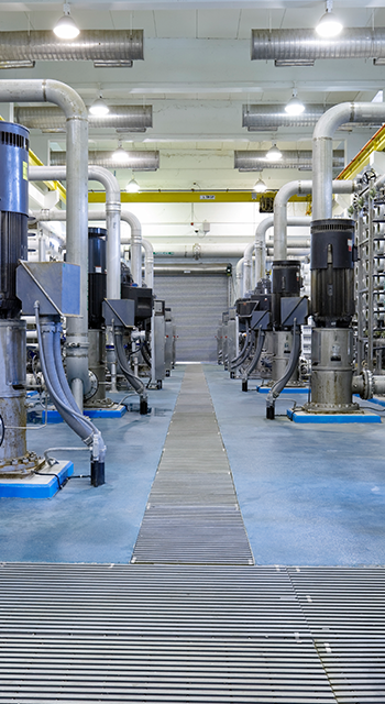 Reverse Osmosis Water Treatment Plant - stock photo