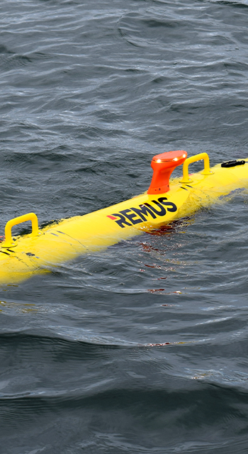 underwater automated vehicle for maritime monitoring