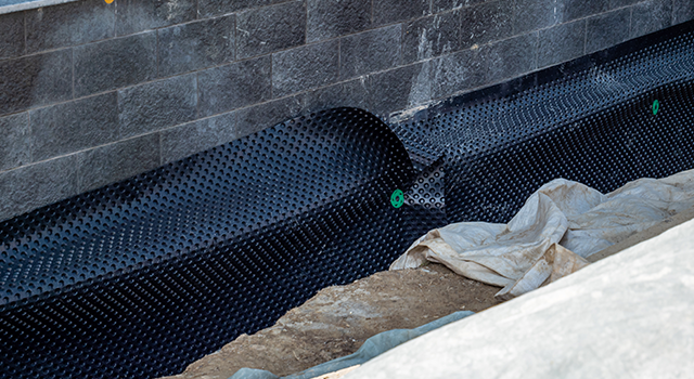 House base is newly insulated from moisture