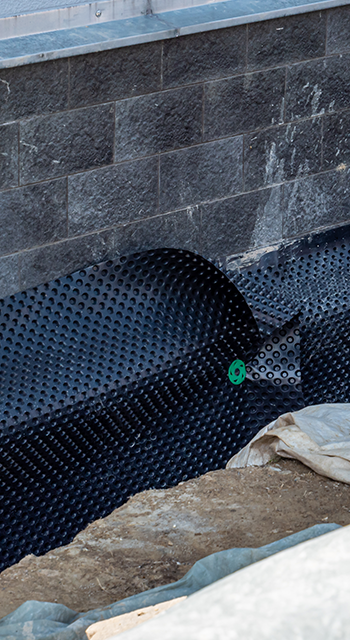 House base is newly insulated from moisture