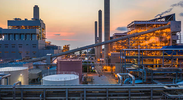 Steel plant, Metallurgical plant, Metallurgical steelmaking factory.