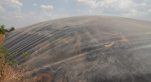 HDPE sheet biogas cover lagoon