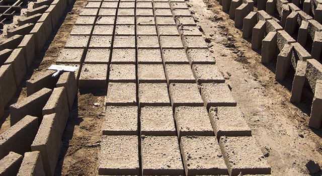 Ecco Friendly Sustainable Adobe Mud Bricks for Green Building