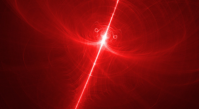 Abstract red light gardient