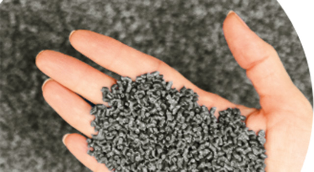 A biobased thermoplastic made from 100% unsorted landfill-destined waste